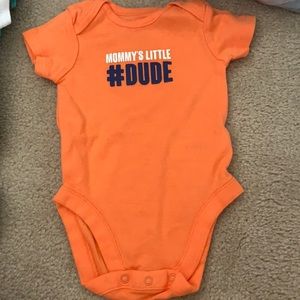 Mommy little dude onesie (0-3 months)